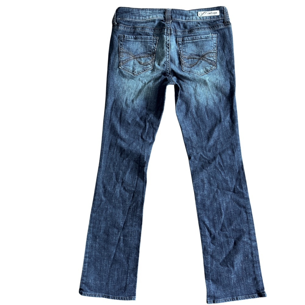 Refuge Runway Everyday Mid Rise Boot Jeans Size 6 - Picture 13 of 14